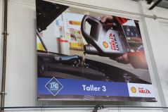 Nueva señalización de los espacios de taller en la sede ITCA Mosconi