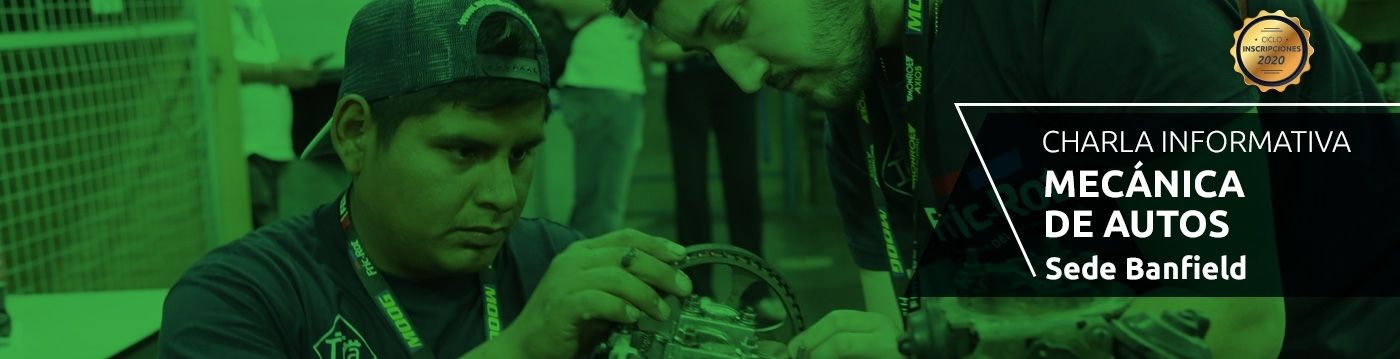 Inscripciones para Mecánica de Autos BANFIELD