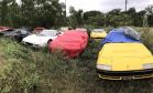 Encuentran un campo abandonado de Ferraris en EEUU.