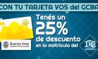 Acuerdo con el Gobierno de la Ciudad de Buenos Aires para beneficios