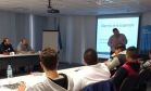 Visita de estudiantes a FRIC-ROT (Rosario)