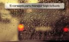 10 Consejos para manejar bajo la lluvia