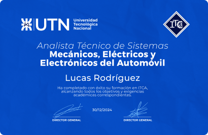 Certificado UTN