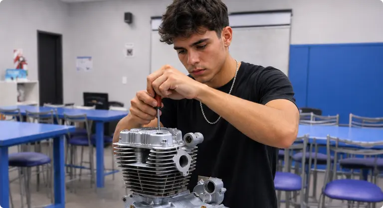 Mecánica y Electrónica de la Motocicleta