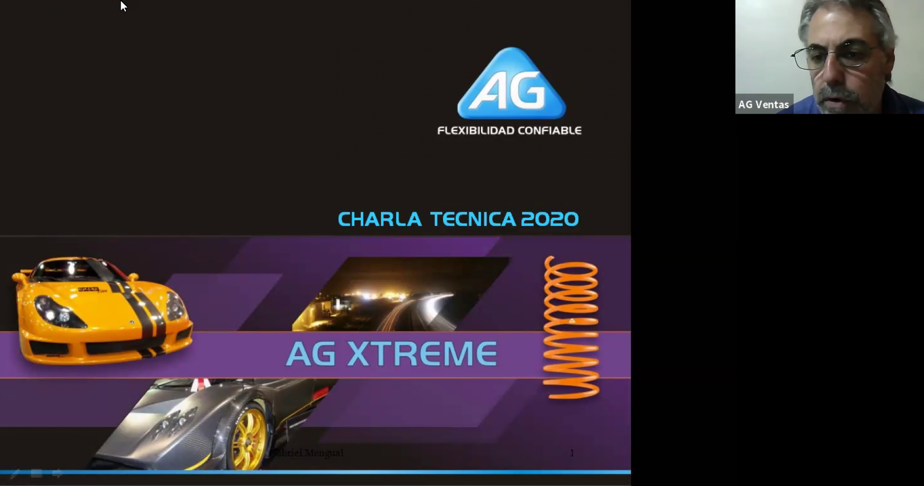 */Charlas Técnicas ITCA: Suspensiones convencionales y deportivas con Gabriel Mengual (AG RESORTES)/*